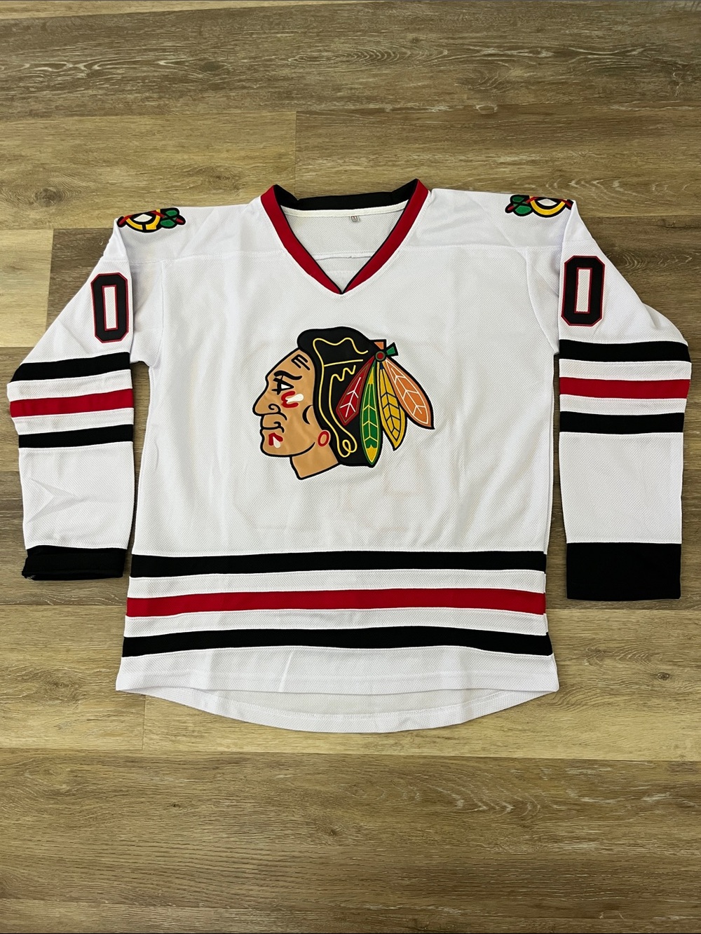 NEW Chicago Blackhawks Griswold Christmas Vacation #00 Hockey Jersey Size S